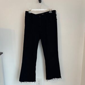 Elegant Black Wide Leg Jeans